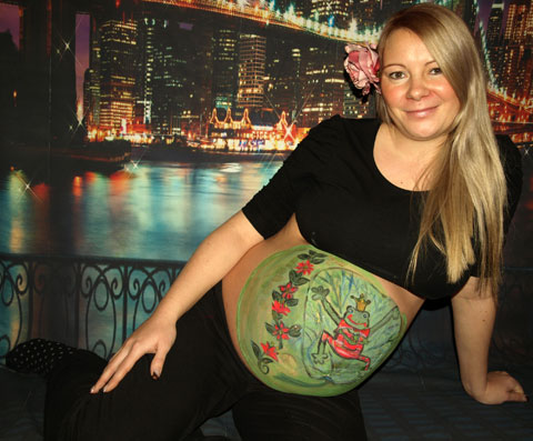 preiswerte Babybauchbemalungen, schwangerschaftsbauch ...